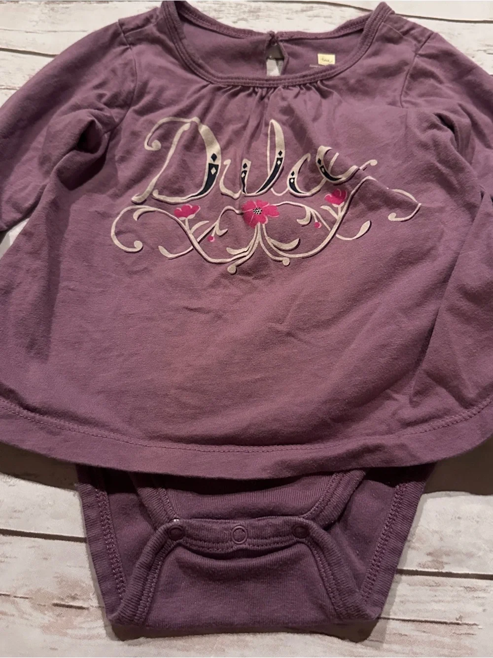 Tea dulce tunic onesie vguc 12/18